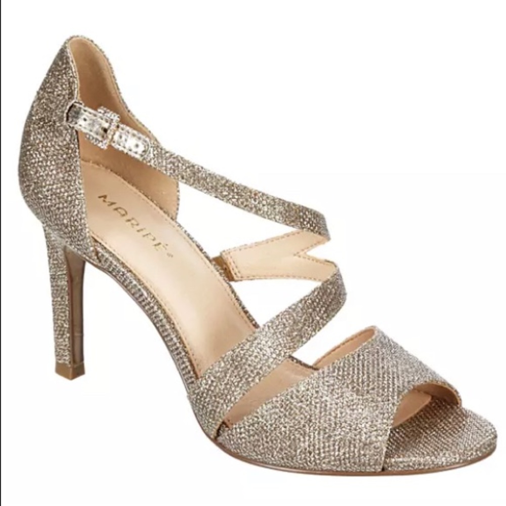 MARIPE WOMENS SLOANE SANDAL - GOLD | GOLD SHOES
